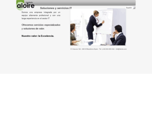 aloire.es: Servicios informáticos
Servicios informáticos y análisis de sistemas de información