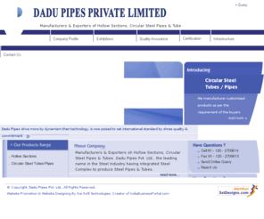 dadupipes.com: Dadu Pipes Pvt. Ltd.
Dadu Pipes Pvt. Ltd.