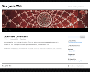dasganzeweb.de: Gründer- und Startup-Geschichten » Das ganze Web
Gründerland Deutschland