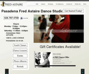 fredastairepasadena.com: Pasadena Dance Center
Pasadena Dance Center is a Fred Astaire franchised location!