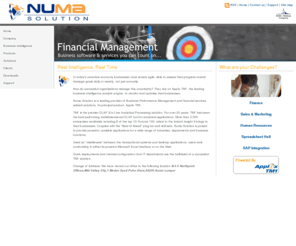 numasolution.com: Numa solution - Business Performance Management, Business Intelligence and Financial Solutions
NUMA for information on enterprise solutions for a total business solution