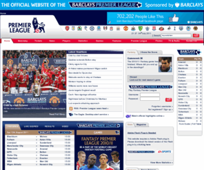 premierleaguelearning.com: Official Site of the Premier League - Barclays Premier League News, Fixtures and Results | <no headline>
The Official Website of the Premier League with in-depth coverage of the Barclays Premier League including fixtures, club and player profiles and the latest football news.