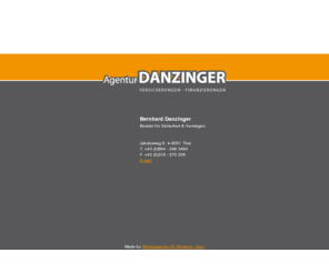 agentur-danzinger.com: Versicherungsagentur Danzinger, Versicherungen - Finanzierungen
Versicherungsagentur Danzinger, Versicherungen - Finanzierungen