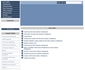 ataktrafik.com: Atak Trafik Ana Sayfa
Atak Trafik Müayene ve Sigorta Araç Hizmeti
