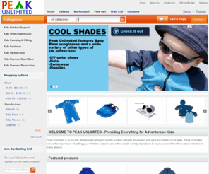 peakunlimited.com: Peak Unlimited
We have everything kids need to explore the outdoors.