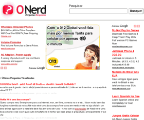 onerd.com.br: | O Nerd
  | O Nerd - Busque perguntas e respostas!
