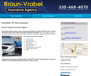 progressiveauthorizedagents.com: Insurance Agent Northfield, OH - Braun-Vrabel Insurance Agency
Braun-Vrabel Insurance Agency covers nearly all insurance needs. Home, auto, motorcycle, boat, and more. Authorized Progressive agent. Call 330-468-4070.