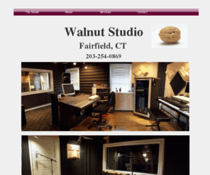 walnutstudio.net: Walnut Studio
Walnut Studio is a professional audio recording facility located in Fairfield, CT. Services include ADR, high-def audio recording, editing, mastering & restoration. 