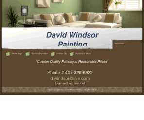 davidwindsorpainting.com: David Windsor Painting
Home Page