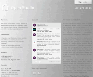 openstudio.lv: dizains, maketēšana un web risinājumi - Open Studio Riga
Open Studio: radoša, atvērta un elastīga komanda, kas B2B klientiem sniedz visu veidu grafiskā dizaina, maketēšanas un interaktīvo risinājumu pakalpojumus.
