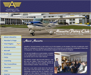 alouette.org.uk: Alouette Flying Club::Putting the fun back into flying ::
