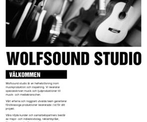 wolfsoundstudio.com: Wolfsound studio - musikproduktion och inspelning
