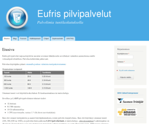 eufris.com: Etusivu | Eufris pilvipalvelut
