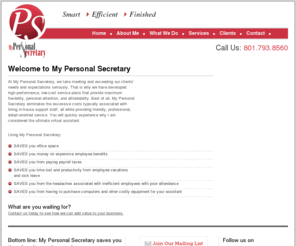 my-personal-secretary.com: My Personal Secretary
My Personal Secretary