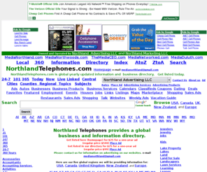 northlandtelephones.com: Telephones Northland Telephones NorthlandTelephones.com Northland Advertising LLC
Northland Telephones includes telephone information and a local telephone directory.