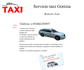 taxigorizia.com: Servizio taxi Gorizia
il nostro servizio fa parte della storia del servizio taxi a Gorizia