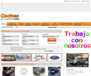 alfa-ocasion.com: COCHES DE OCASION - ALFA ROMEO
ALFA ROMEO segunda mano - Portal de venta de coches de ocasion. Encuentre el coche de ocasion en mas de 500 concesionarios oficiales de coches de ocasion, coches seminuevos, coches nuevos, coches de kilometro Km cero y coches de flotas y empresas