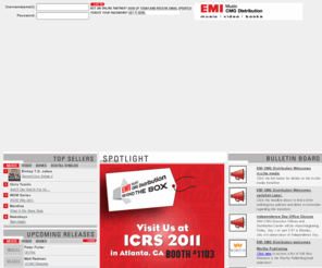 chordant.com: EMI CMG Distribution
Official site of EMI CMG Distribution, founded in 1994.