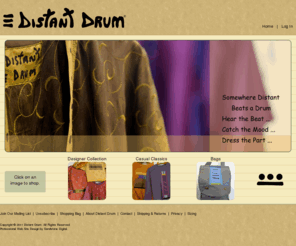 distantdrum.net: Distant Drum, Fashion Design and Fiber Art
Distant Drum :  - Designer Collection Casual Classics Bags fashion design, fiber art