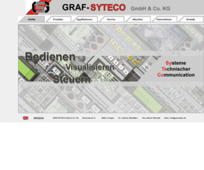 graf-syteco.info: GRAF-SYTECO Visualisierungstechnik
Graf-Syteco GmbH & Co. KG ist Hersteller von Bedien- und Steuergeräten, die weltweit Einsatz in Fahrzeugen, Baumaschinen und Industrieanlagen finden.