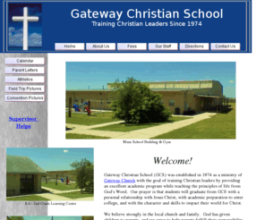 gw-school.org: Gateway Christian School
Gateway Christian School, welcome, Training Christian Leaders