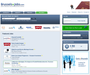 jobsbrussel.com: BrusselsJobs - Jobs in Brussels for International Experts and Expats
BrusselsJobs - Jobs in Brussels for International Experts and Expats. BrusselsJobs helps you find expat or international jobs in Brussels, Belgium or Luxembourg.