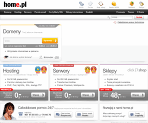 quadralith.net: home.pl : Nr 1 w Polsce. Hosting, domeny, darmowe strony, poczta e-mail
Home.pl to numer 1 w polskim hostingu. Oferta zawiera niezawodny hosting, domeny, serwery dedykowane i sklepy internetowe.