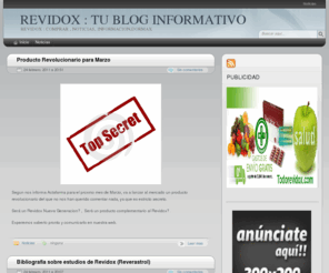 revidox.info: REVIDOX : TU BLOG DE NOTICIAS, INFORMACION
BLOG INFORMATIVO SOBRE REVIDOX Y OX REVIDOX