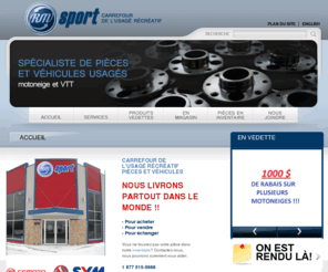 rmsport.com: Rm Sport
Rm Sport - Specialist of used parts and vehicles - snowmobile and ATV.