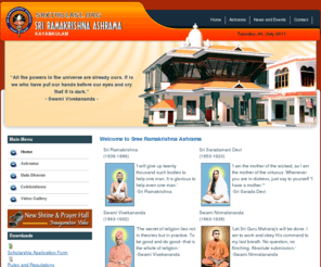 srkthulasi.org: Sri Ramakrishna Ashrama, Kayamkulam, Child and Tribal Welfare and Education, Kerala
This Ashrama was started in the year 1927 by Srimat Swami Nirmalanandaji Maharaj, a direct disciple of Bhagavan Sri Ramakrishna. The Orphanage is named after him, to immortalise the great work done by him in Kerala, for the cause of the poor and the down-