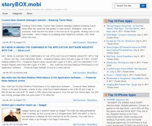 storybox.mobi: Story Box mobi | Mobile Internet Reviews and Updates
storybox.mobi features mobile internet news and updates. sponsored by forbest.mobi