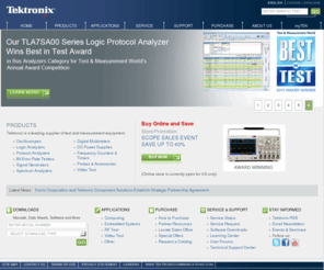 tektronixscope.com: Test and Measurement Equipment | Tektronix
Tektronix has over 60 years of experience designing test and measurement instrumentation. Learn about our industry-leading test and measurement equipment.