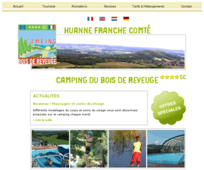 campingduboisdereveuge.com: Camping du bois de Reveuge - Camping Franche-Comté, Doubs, Vosges, Jura
Camping du bois de Reveuge - Camping Franche-Comté, Doubs, Vosges, Jura. Camping activités, animation. Camping piscine couverte, camping toboggans aquatiques, peche (peche). Location mobil homes Franche-Comté, Doubs, Vosges, Jura.