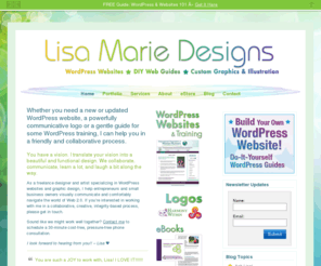 lisaroberts.com: WordPress Websites, Logos and Custom Graphics | Lisa Marie Designs
Custom WordPress website design, logos, illustration and graphic design. I collaborate with my clients in an in-depth, intuitive and fun creative process.