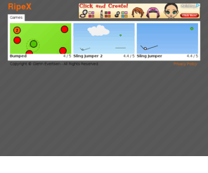 ripex.no: RipeX » Games and stuff...
Here you'll find all flash games created by RipeX.