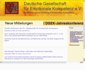 training-emotionaler-kompetenz.net: Deutsche Gesellschaft fÃ¼r Emotionale Kompetenz
