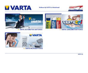 varta.nl: Netherlands
VARTA - THE BATTERY EXPERTS