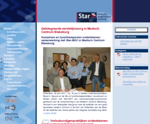 star-mdc.nl: Star-mdc: Homepage
Star-MDC het diagnostische centrum bij u in de buurt voor: bloedprikken, bloedbepalingen, microbiologie, pathologie, functie onderzoek en Prenatale screening