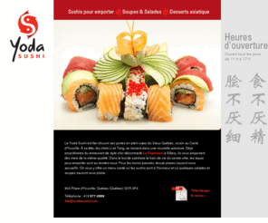 yodasushi.com: Restaurant Paparazzi
Restaurant Paparazzi, fine cuisine italienne et spécialité sushi sur la rue Maguire à Québec.