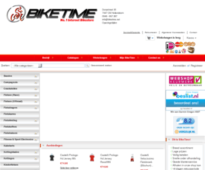 biketime.net: BikeTime de no. 1 internet Bikestore
Koop nu al je fietsonderdelen, fietsen, fietskleding en fietsendragers snel en voordelig in de aanbieding