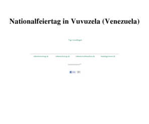 heuteist.de: heuteist.de - Aktionstage, Feiertage, Gedenktage, Nationalfeiertage
Der heutige, schnelle, tagesaktuelle Feiertag, Aktionstag, Jahrestag oder sonstige Gedenktag. Benutzer können eigene Gedenktage vorschlagen.