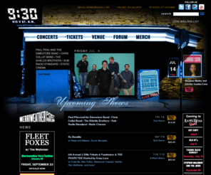 nightclub930.com: 9:30 - 815 V ST. N.W. Washington DC
9:30, Washington DC's Premiere live music venue.  815 V ST. N.W. Washington DC.  Online at 930.com 