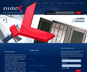 nuteksrl.com: Benvenuto in Nutek srl
Nutek srl, grate e persiane di sicurezza,portoncini, scuri, serramenti, maglie, lecce.  