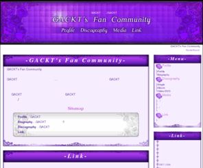 saturn-web-designs.com: GACKT's Fan Community---ガクトファンコミュニティ
歌手・俳優・エンターテイナーとして大活躍中のGACKTさんの非公式ファンサイトです。