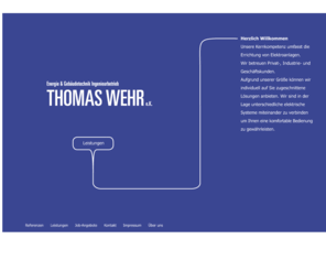 thomas-wehr.com: Thomas Wehr - Energie & Gebäudetechnik Ingenieurbetrieb aus Hamburg - Herzlich Willkommen
Thomas Wehr Energie und Gebäudetechnik Ingenieurbetrieb