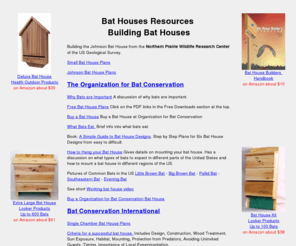 bat-houses.org: Bat Houses - Bat House Plans - How to Build a Bat 