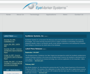 eyemarker.com: EyeMarker Systems, Inc. - Innovative Ocular Screening Technology
EyeMarker Systems is an emerging company committed to the commercialization of innovative ocular screening technology. 