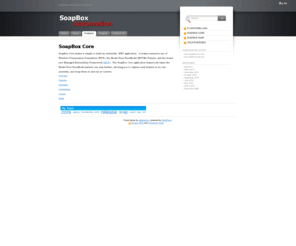 soapboxcore.com: SoapBox Core
SoapBox Core Framework