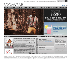 rockawaer.com: Jay-z founded, Urban clothing blending street styles and runway | Rocawear
Using Jay-Zâs vision, Rocawear designs some of the fashion industryâs best jeans, footwear, sunglasses and accessories for both men and women 