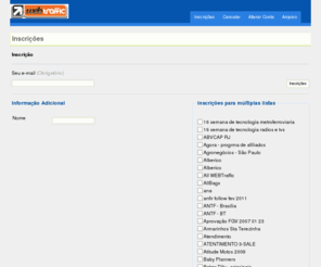 wtsmartmail.com.br: SmartMail - WEBTraffic - Inscrições

